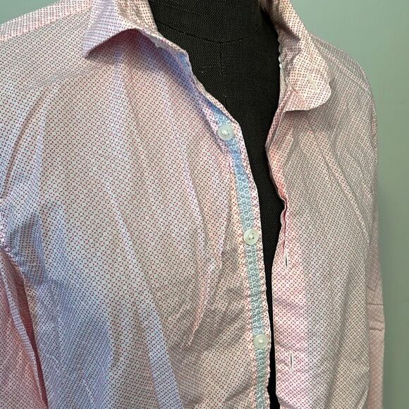 Denim & Flower Ricky Singh Women’s Printed Slim Fit Button Up Shirt - Picture 7 of 9